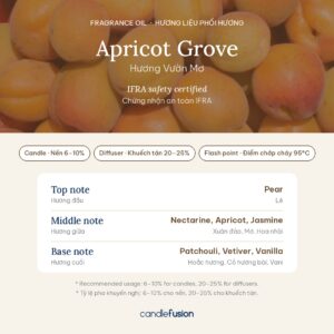 Thông tin phối hương Apricot Grove