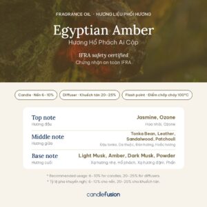 Thông tin phối hương Egyptian Amber