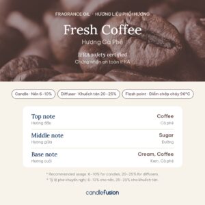 Thông tin phối hương Fresh Coffee