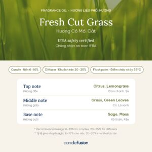 Thông tin phối hương Fresh Cut Grass