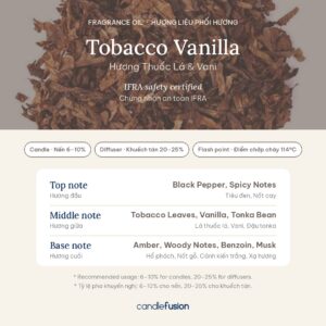 Tobacco Vanilla FO-052 thông tin hương liệu